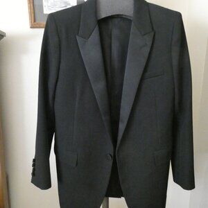 New Authentic Womem SAINT LAURENT Le Smoking Jacet  F40. no tag